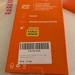 Dark Green iPhone 15 Plus Case